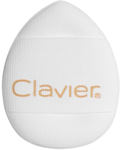 Мінінабір плоских спонжів для макіяжу, білі, 6 шт. - Clavier Tender Blender Mua Kit — фото N2