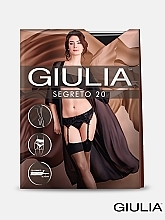 Духи, Парфюмерия, косметика Чулки "Segreto " 20 Den, nero - Giulia