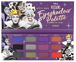 Парфумерія, косметика Палетка тіней для повік - Mad Beauty Disney Villains Eyeshadow Palette