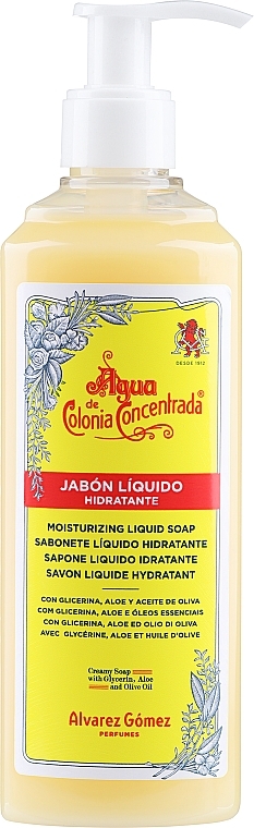 Alvarez Gomez Agua De Colonia Concentrada - Жидкое мыло — фото N1