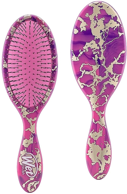 Расческа для волос - Wet Brush Electric Forest Original Detangler Pink — фото N1