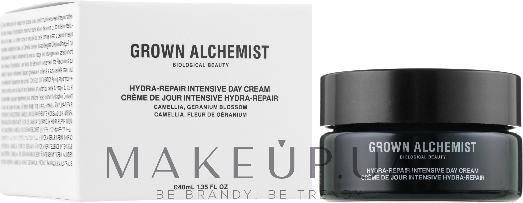 Інтенсивний крем для обличчя - Grown Alchemist Hydra Repair+ Intensive Day Cream Camellia Geranium Blossom — фото 40ml