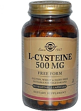 Парфумерія, косметика L-цистеїн, 500 мг - Solgar L-Cysteine