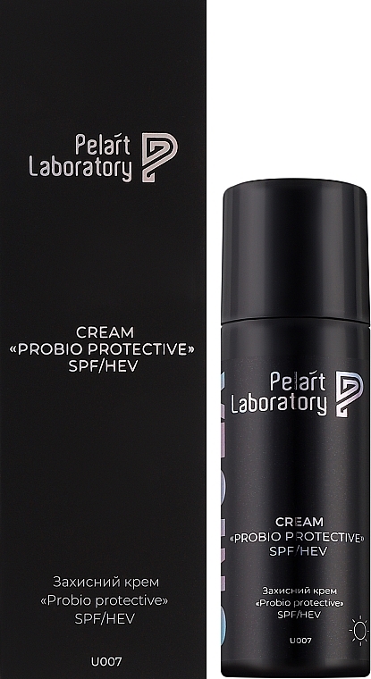 Захисний крем для обличчя - Pelart Laboratory Unisex Probio Protective SPF/HEV Cream — фото N2