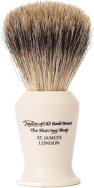 Помазок для бритья, P376 - Taylor of Old Bond Street Shaving Brush Pure Badger size L — фото N1