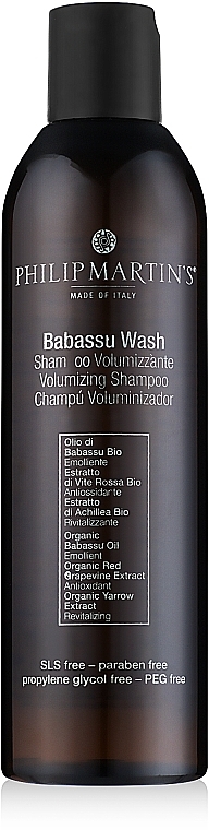Шампунь для объема волос - Philip Martin's Babassu Wash Volumizing Shampoo — фото N1