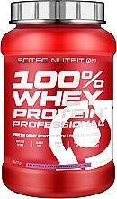 Духи, Парфюмерия, косметика Протеин - Scitec Nutrition 100% Whey Protein Professional Strawberry White Chocolate