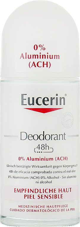 Дезодорант для чувствительной кожи без алюминия - Eucerin Deodorant