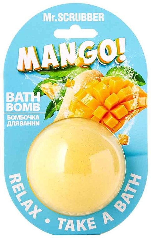 Бомбочка для ванни "Mango" - Mr.Scrubber — фото N1