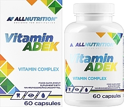 Харчова добавка "Вітаміни АДЕК" - Allnutrition Vitamin ADEK — фото N2
