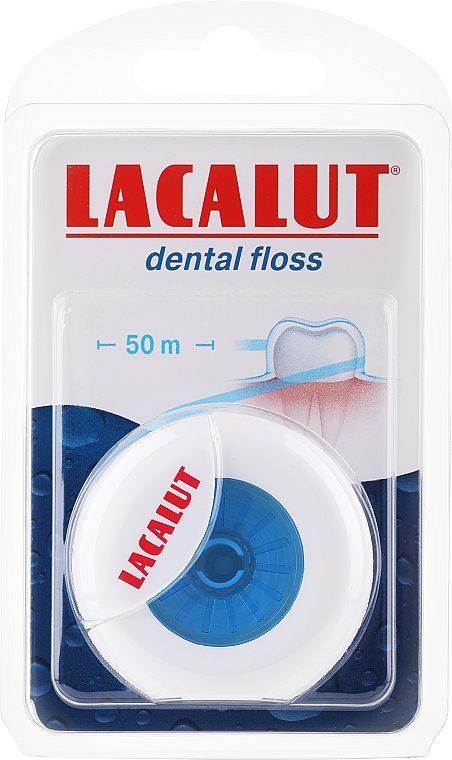 Зубная нить, красная - Lacalut Dental Floss — фото N1