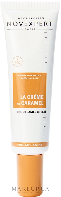 Крем для засмаглої шкіри "Карамель" - Novexpert The Caramel Cream Golden Glow — фото 30ml NEW