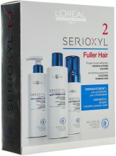 Духи, Парфюмерия, косметика Набор для окрашенных, тонких волос - L'Oreal Professionnel Serioxyl Anti-Thinning Program Coloured, Thinning Hair (shmp/250ml + cond/250ml + mousse/125ml)