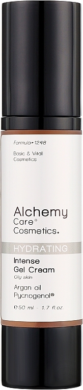 Увлажняющий гель-крем для лица - Alchemy Care Cosmetics Hydrating Intense Gel Cream — фото N1