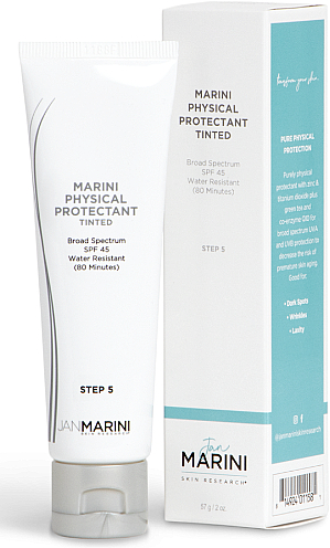 Сонцезихисний крем з тональним ефектом з SPF 45 - Jan Marini Marini Physical Protectant Tinted SPF 45
