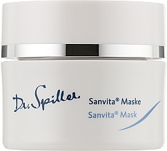 Парфумерія, косметика Крем-маска для обличчя - Dr. Spiller Sanvita Mask