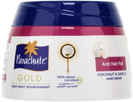 Духи, Парфюмерия, косметика Крем против выпадения с экстрактом чеснока - Parachute Gold Hair Cream