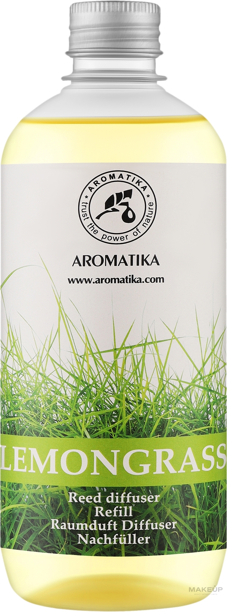 Запасний блок для аромадифузора "Лемонграс" - Aromatika — фото 500ml