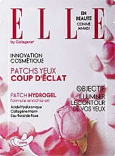 Парфумерія, косметика Гідрогелеві патчі з трояндовою водою - Collagena Paris Elle Hydrogel Patches
