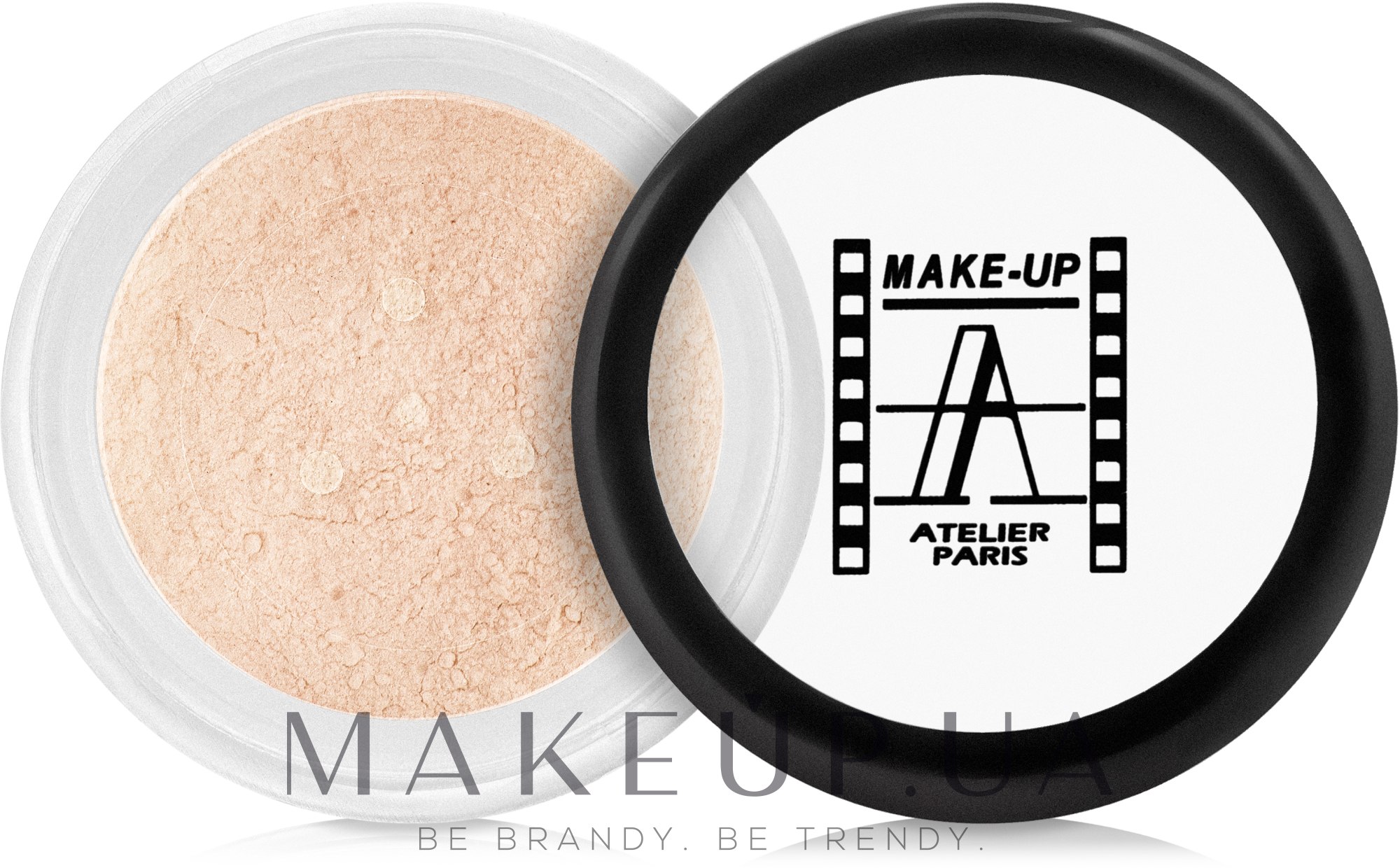 Пудра минеральная рассыпчатая - Make-Up Atelier Paris Loose Powder (мини) — фото PLMMP - Matt