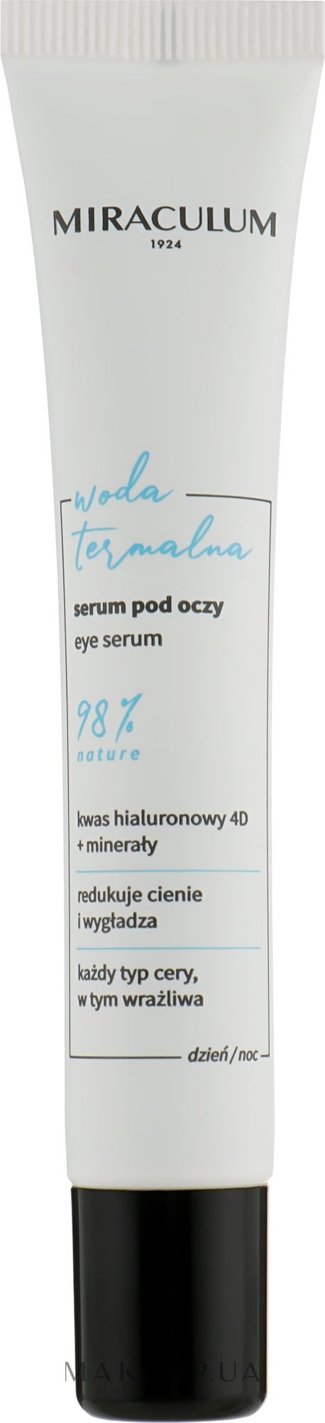 Сыворотка для кожи вокруг глаз - Miraculum Woda Termalna  — фото 20ml
