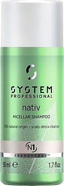 Шампунь для волосся - System Professional Nativ Micellar Shampoo N1 — фото N1