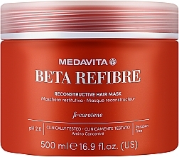 Відновлювальна маска для пошкодженого волосся - Medavita Beta Refibre Recontructive Hair Mask — фото N1