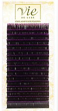 Духи, Парфюмерия, косметика Ресницы в ленте черно-фиолетовые MIX C 0,15 - Vie de Luxe