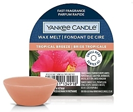 Ароматичний віск - Yankee Candle Wax Melt Tropical Breeze — фото N1