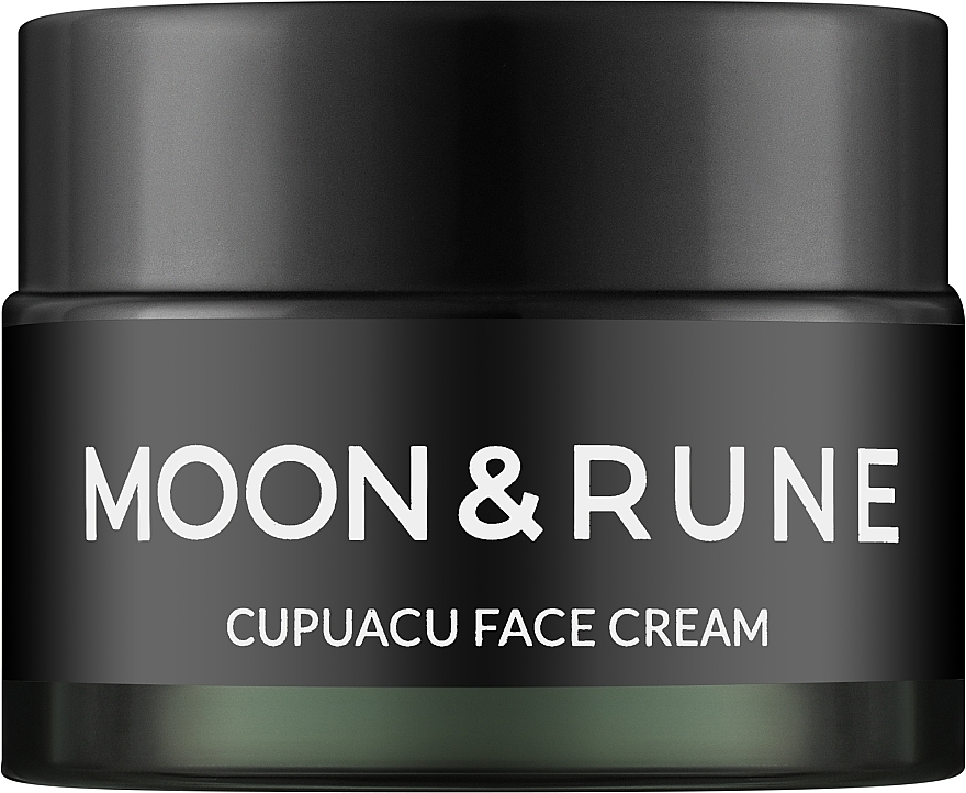 Насичений живильний крем "Rich" з олією плодів купуасу та церамідами - Moon&Rune Cupuacu Face Cream — фото N1