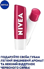 Бальзам для губ "Вишневое сияние" - NIVEA  — фото N3