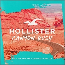 Духи, Парфюмерия, косметика Hollister Canyon Rush For Him - Набор (edt/50ml + edt/15ml)