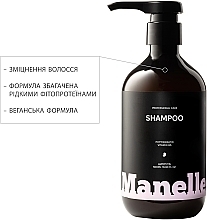 Шампунь безсульфатный - Manelle Professional Care Phytokeratin Vitamin B5 Shampoo — фото N9
