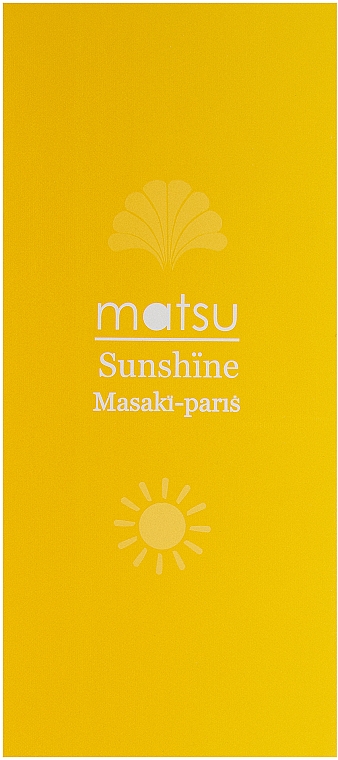 Masaki Matsushima Matsu Sunshine - Набор (edp/40ml + edp/mini/10ml) — фото N2