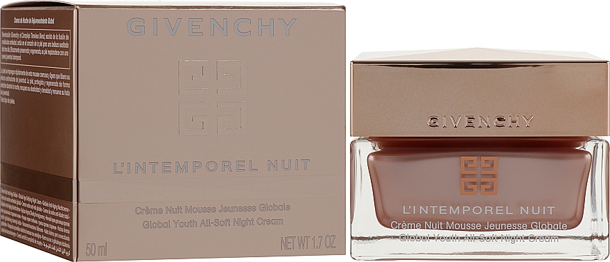 Ночной крем для лица - Givenchy L'Intemporel Global Youth All Soft Night Cream — фото N2