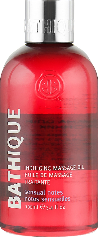 Масажне масло лікарське - Mades Cosmetics Bathique Fashion Indulging Massage Oil — фото N1