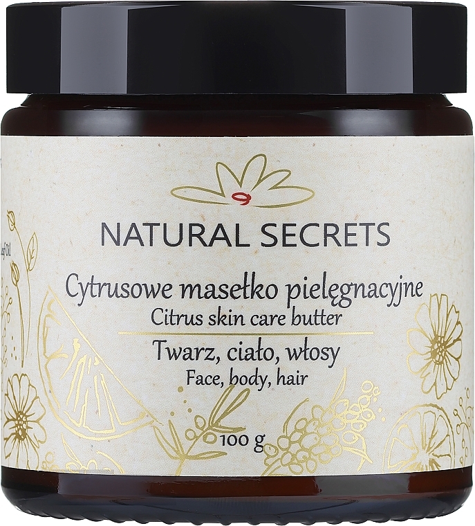 Кремовый бальзам для снятия макияжа с цитрусовыми - Natural Secrets Creamy Balsam Washing Citrus — фото N1