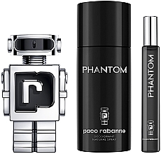 Paco Rabanne Phantom - Набір (edt/50ml + edt/10ml + deo/150ml) — фото N2