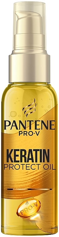Масло Відновлення кератину з вітаміном E - Pantene Pro-V Repair & Protect — фото N1