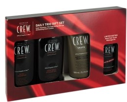 Духи, Парфюмерия, косметика Набор - American Crew Daily Trio Gift Set (shm/250ml + gel/250ml + sh/cr/150ml + oil/125ml)