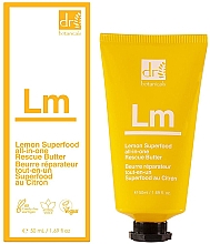 Парфумерія, косметика Живильна олія для тіла та сухої шкіри - Dr. Botanicals Lemon Superfood All-in-One Rescue Butter
