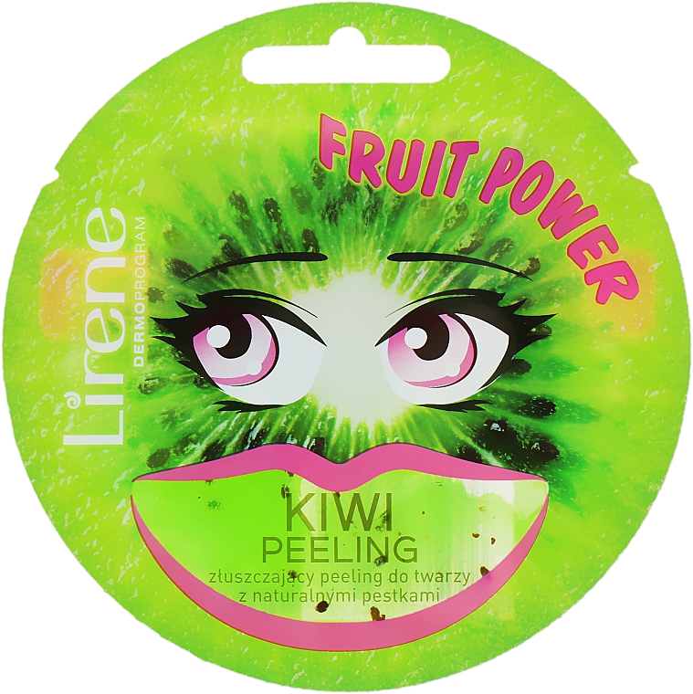 Маска-пилинг для лица "Киви" - Lirene Fruit Power