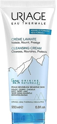 Очищающий крем - Uriage Lavante Nourishing and Cleansing Cream New Texture