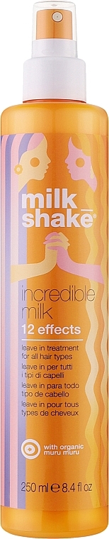 Незмивна маска-спрей для волосся з 12 активними ефектами - Milk_Shake Incredible Milk Limited Edition — фото N1