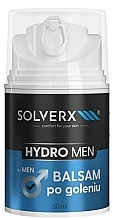 Увлажняющий бальзам после бритья - Solverx Hydro Men Balsam After Shaving Hydro — фото N1