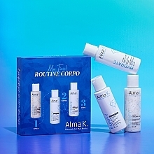Набор - Alma K. My Time! Body Care Routine Kit (sh/gel/100 ml + soap/100 ml + b/lot/100 ml) — фото N4