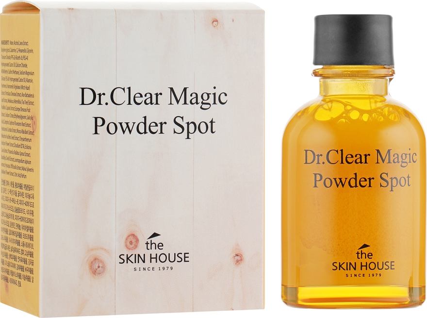 Засіб точкового застосування, від прищів - The Skin House Dr.Clear Magic Powder — фото N1