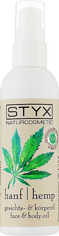 Олія для обличчя й тіла - Styx Naturcosmetic Hanf Face & Body Oil — фото N2