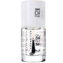 Духи, Парфюмерия, косметика Средство для высыхания лака - Catrice Quick Dry & High Shine Top Coat