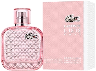 Lacoste L.12.12 Rose Sparkling - Туалетна вода — фото N1